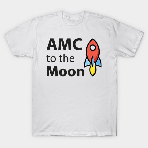 AMC To The Moon T-Shirt by msallie11